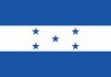 Flat Honduras flag vector background